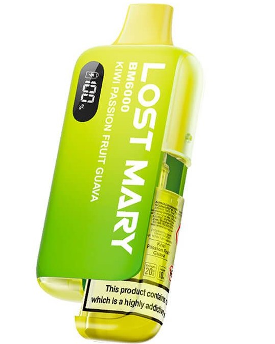 Lost Mary BM6000 Kiwi Passion Fruit Guava Lost Mary BM6000 Kiwi Passion Fruit Guava