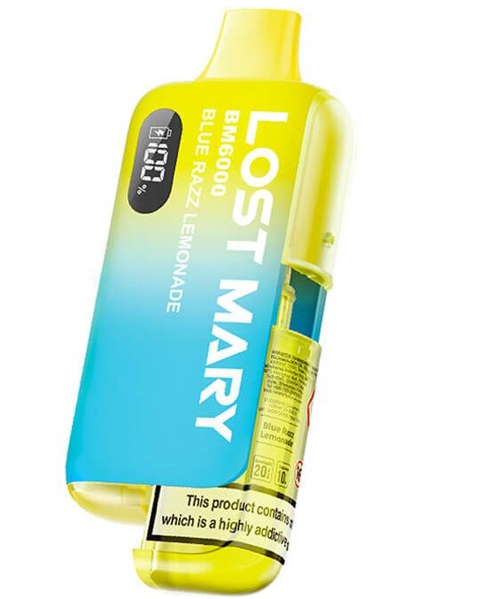 Lost Mary BM6000 Blue Razz Lemonade