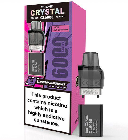 SKE Crystal CL6000 Blueberry Raspberry